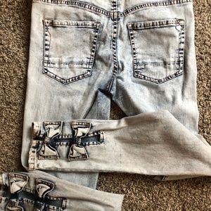 Kendall and Kylie Acid Wash Jeans